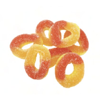 Peach Rings gummies